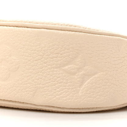 Louis Vuitton LOUIS VUITTON Empreinte Monogram Giant Multi Pochette Accessories Large Pochette Cream 8 of 11