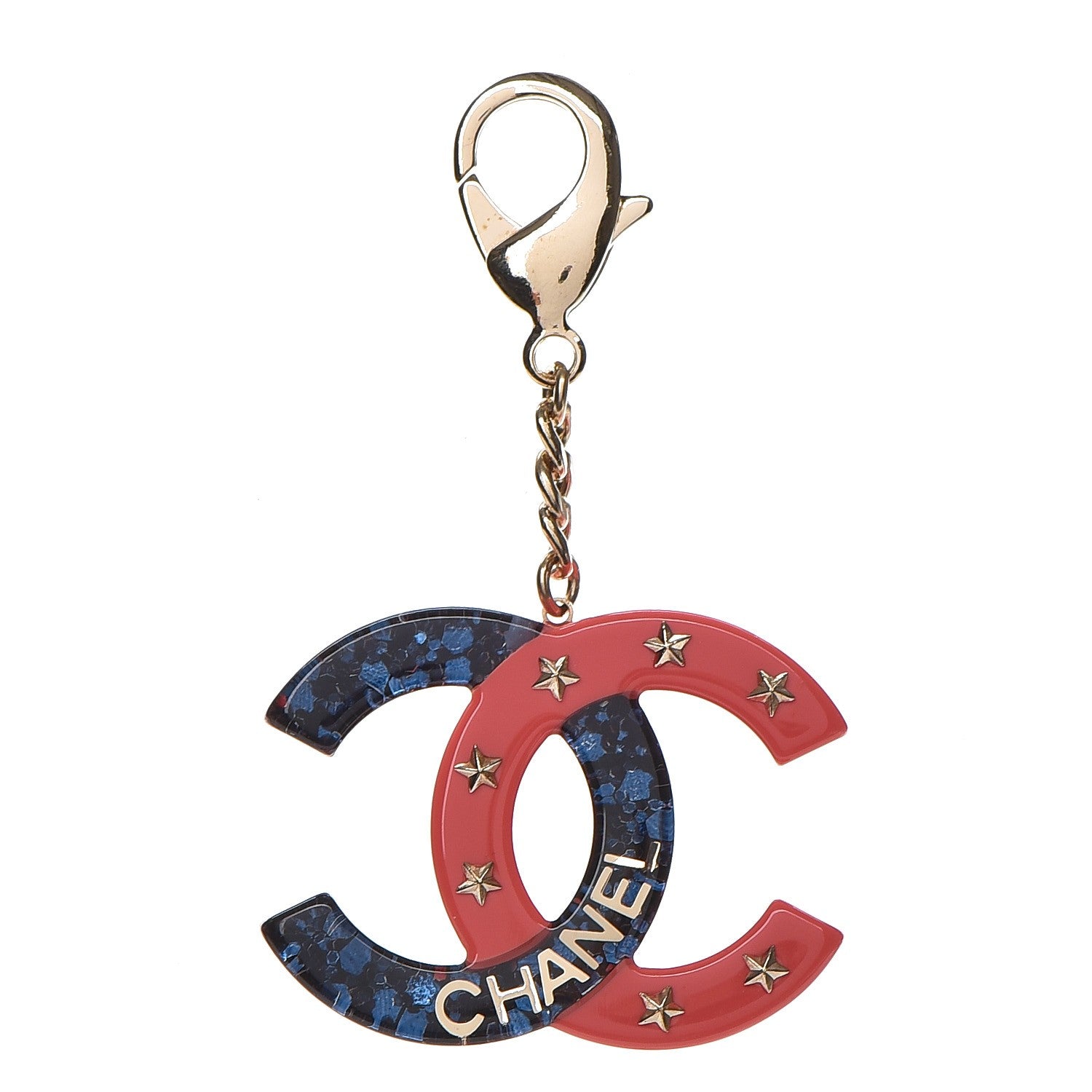 Chanel Resin CC Star Bag Charm Multicolor 1 of 3