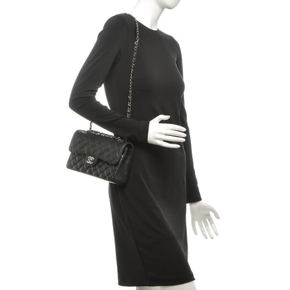 Chanel Caviar Quilted Small Double Flap Black 2 of 12