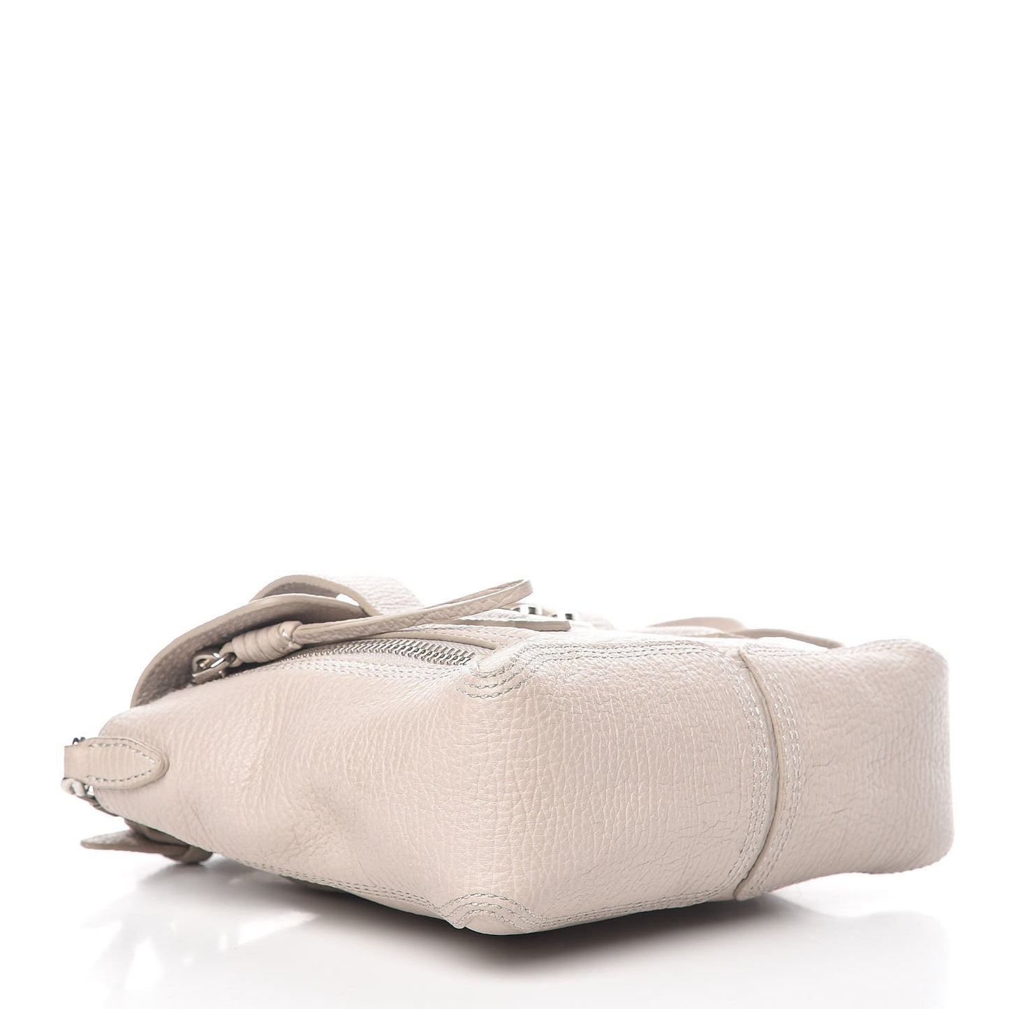 3.1 Textured Calfskin Mini Pashli Satchel Feather