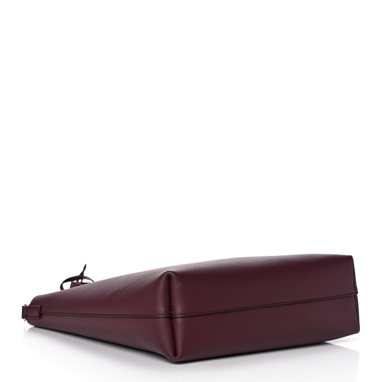 Calfskin Toy Shopping Tote Dark Red