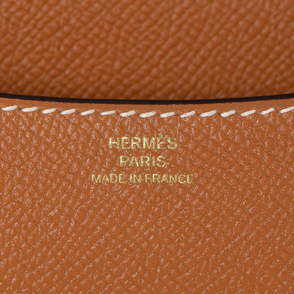 Hermes Epsom Constance 18 Toffee 10 of 17