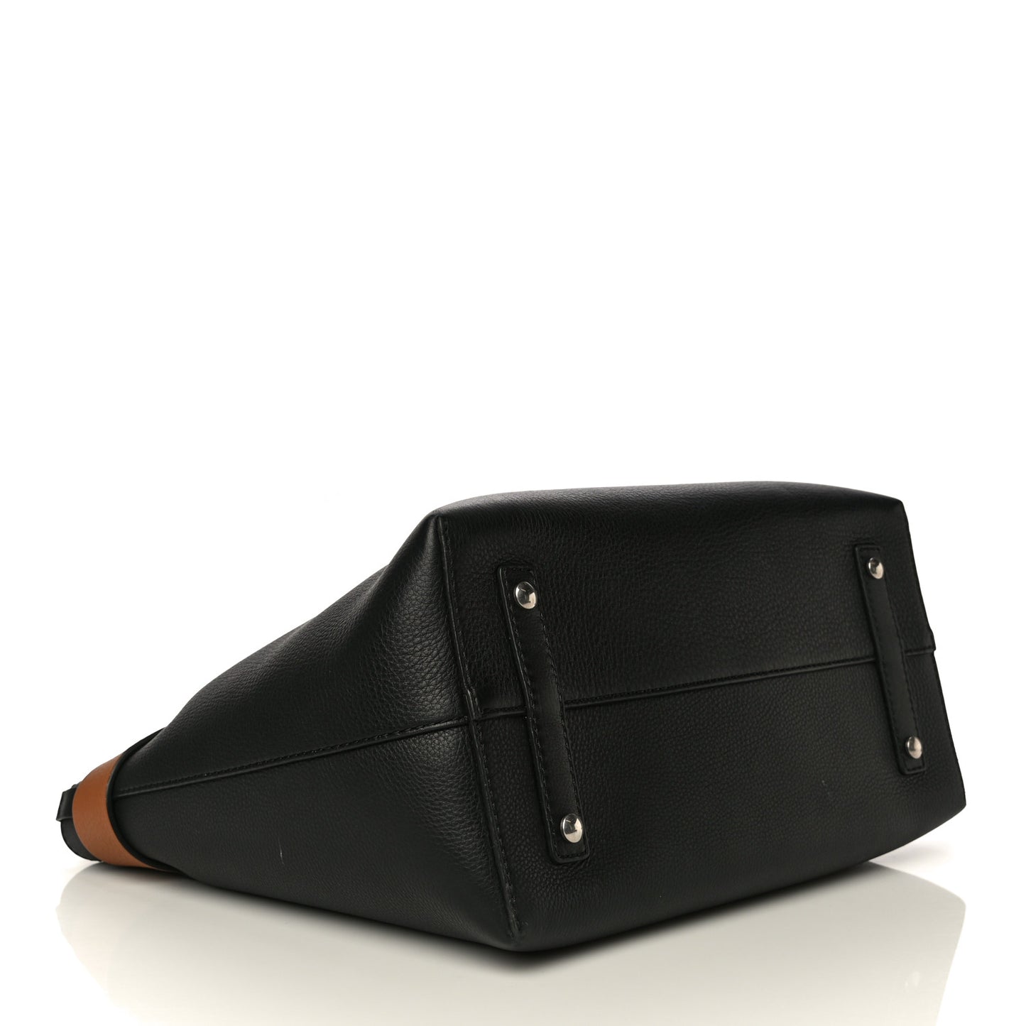 Soft Grain Calfskin Medium Belt Bag Black