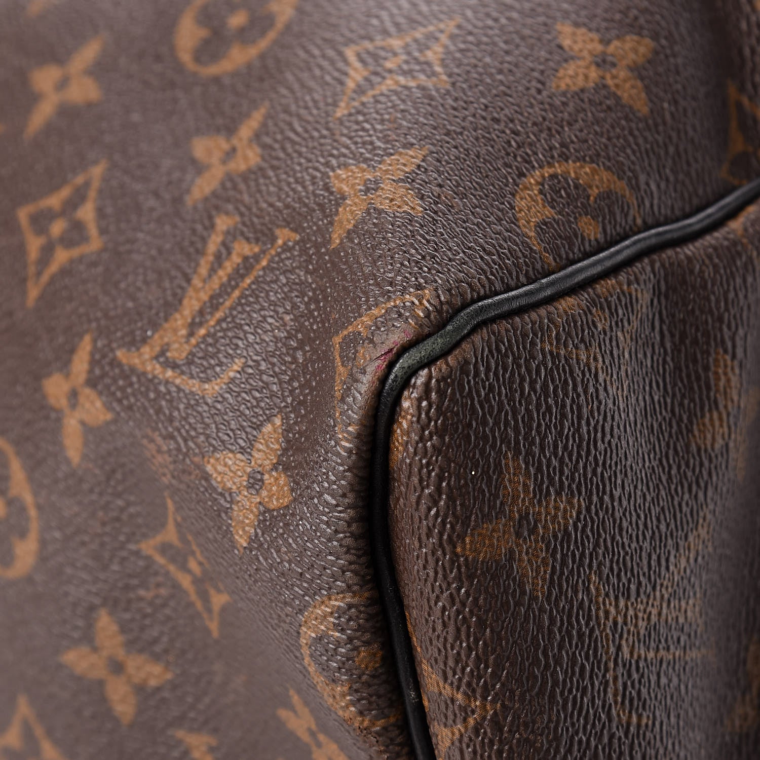 Louis Vuitton Monogram Macassar Keepall Bandouliere 55 10 of 22
