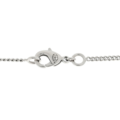 Chanel Baguette Crystal Moon CC Necklace Silver 4 of 4