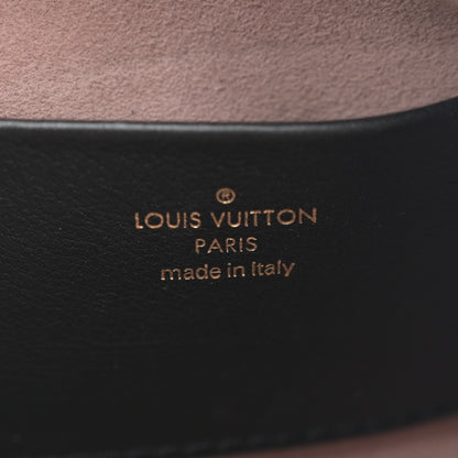 Louis Vuitton Lambskin Embossed Monogram Speedy 22 Bandouliere Black 6 of 11