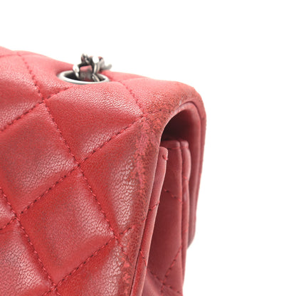 Chanel Lambskin Quilted Extra Mini Rectangular Flap Red 11 of 18