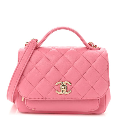 Chanel Caviar Quilted Small Business Affinity Flap Pink 1 of 11