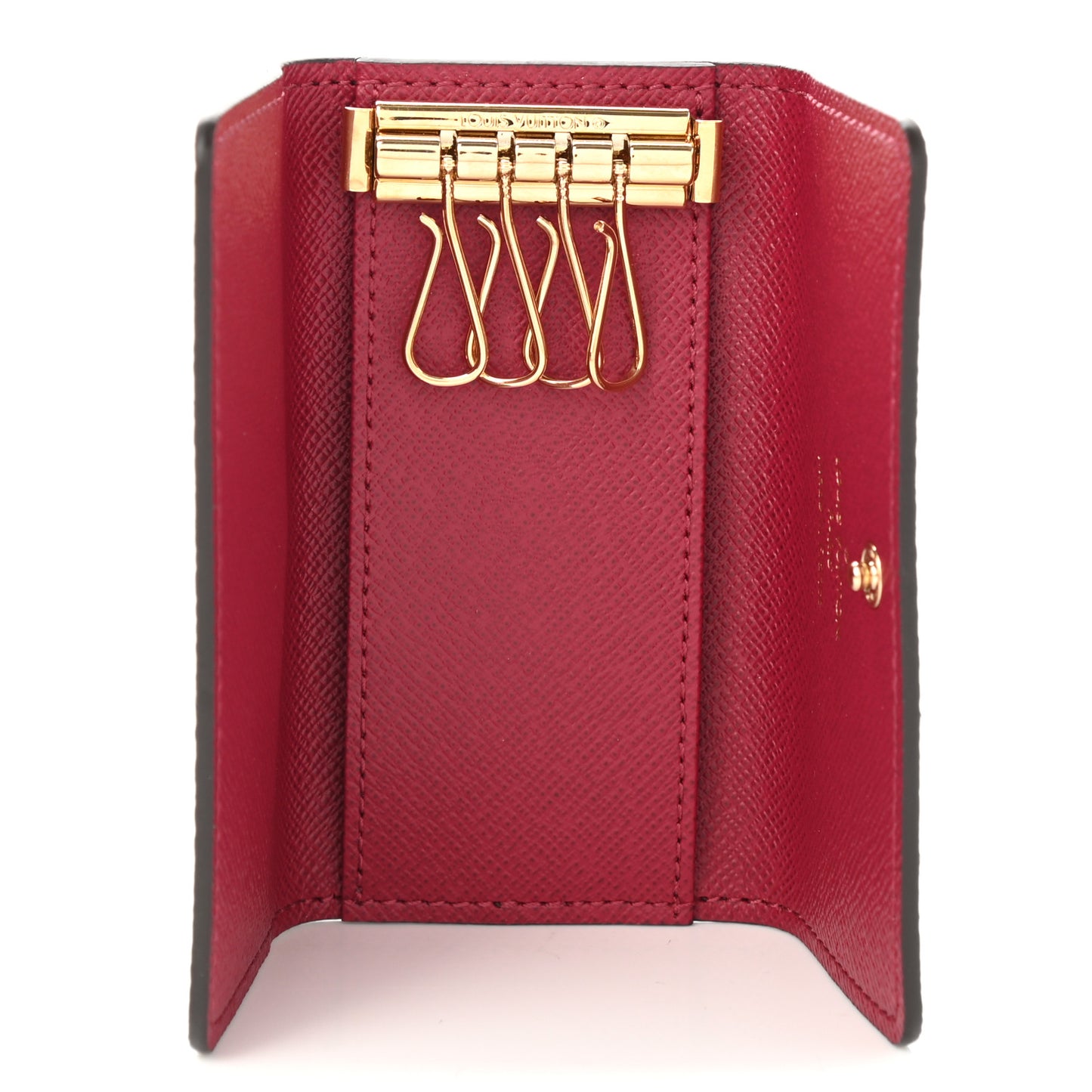 Monogram 4 Key Multicles Holder Fuchsia