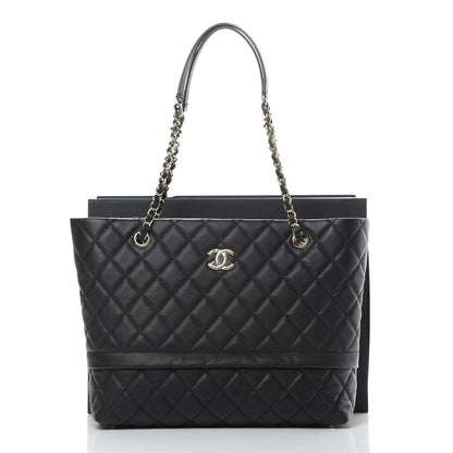 Chanel Caviar Quilted Rolled Up Tote Black 11 of 11