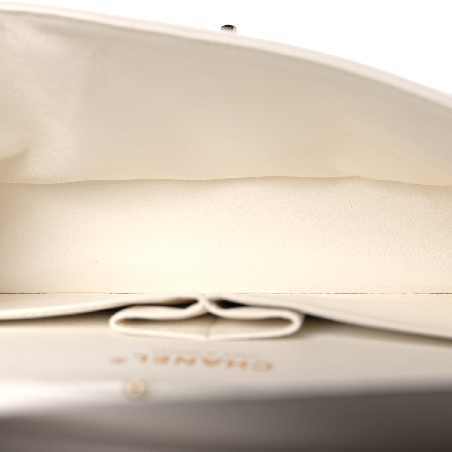 Chanel Caviar Quilted Medium Double Flap White 5 of 11
