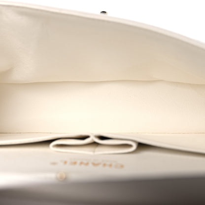 Chanel Caviar Quilted Medium Double Flap White 5 of 11