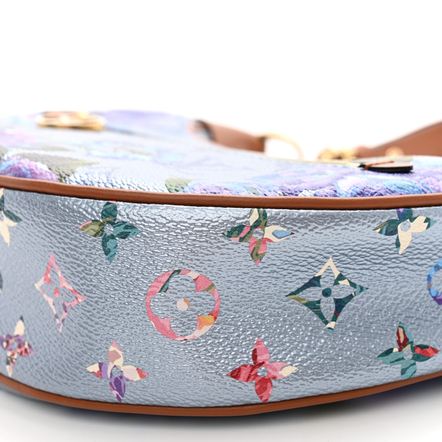 Louis Vuitton Metallic Monogram LV Garden Loop PM Blue 9 of 9