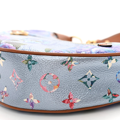 Louis Vuitton Metallic Monogram LV Garden Loop PM Blue 9 of 9