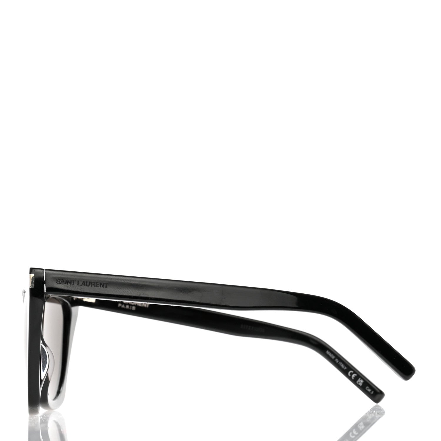 Saint Laurent New Wave SL214 Kate Cat Eye Sunglasses Black 3 of 8