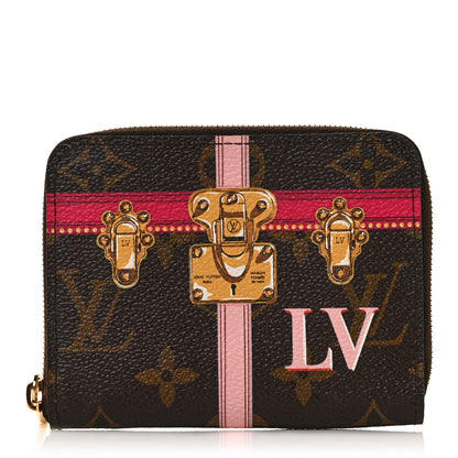 Louis Vuitton Monogram Summer Trunks Zippy Coin Purse 1 of 9
