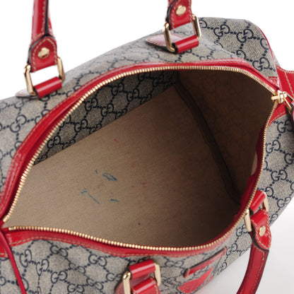 Gucci GG Plus Monogram Tattoo Heart Medium Joy Boston Red 5 of 7