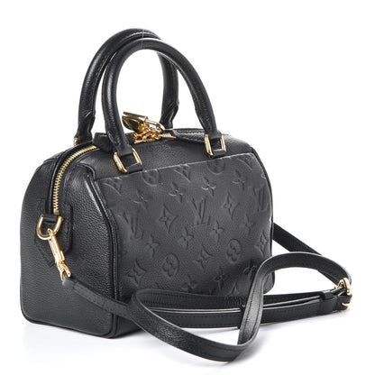 Louis Vuitton Empreinte Speedy Bandouliere 20 NM Black 4 of 8
