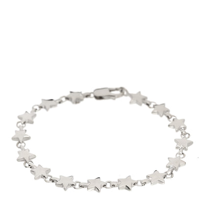 Tiffany Sterling Silver Chain of Stars Bracelet 1 of 3
