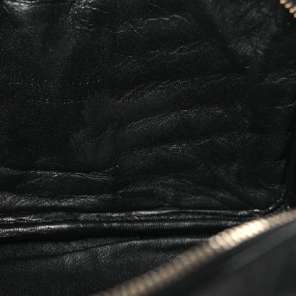 Saint Laurent Grain De Poudre Matelasse Monogram Mini Lou Camera Bag Black 11 of 11