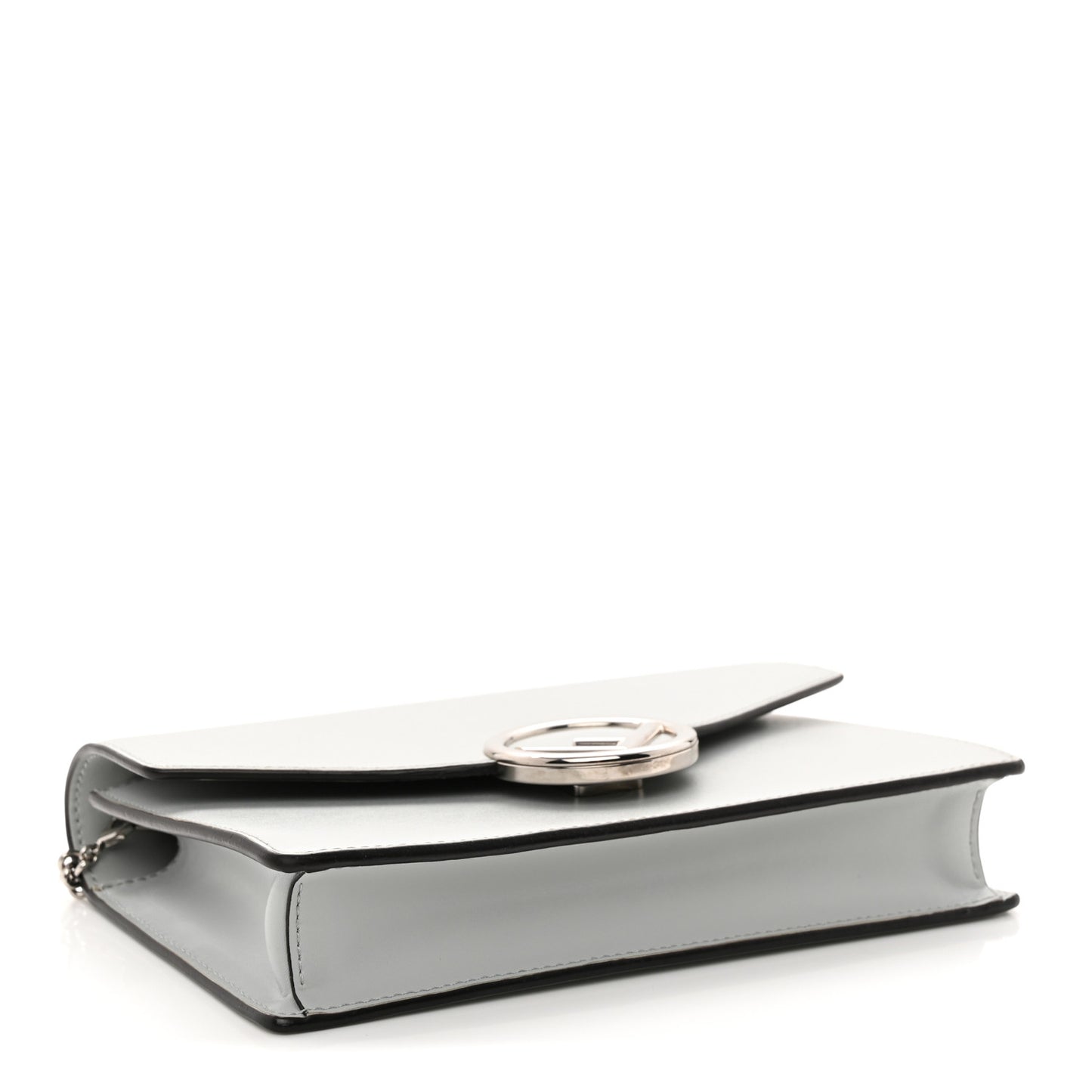 Vitello Cruise F is Fendi Medium Envelope Wallet on Chain Grigio Perla