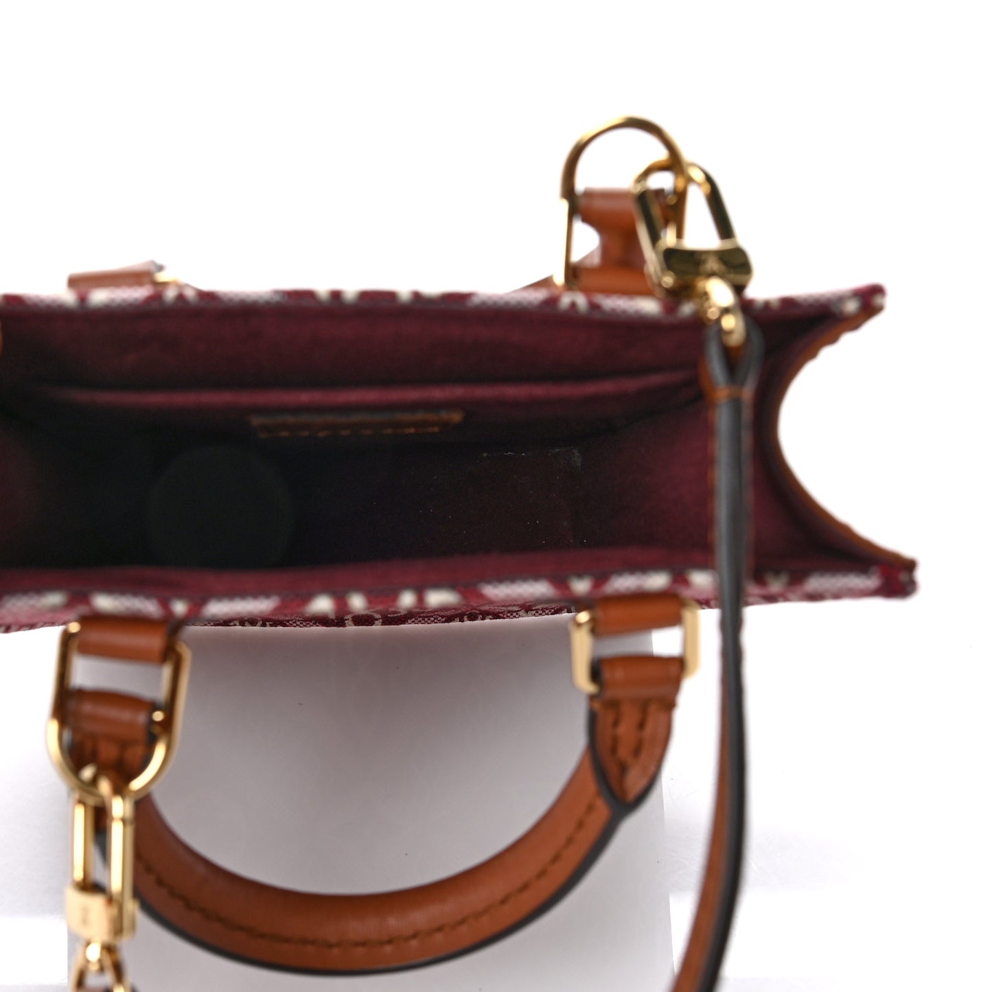 Jacquard Since 1854 Petit Sac Plat Bordeaux