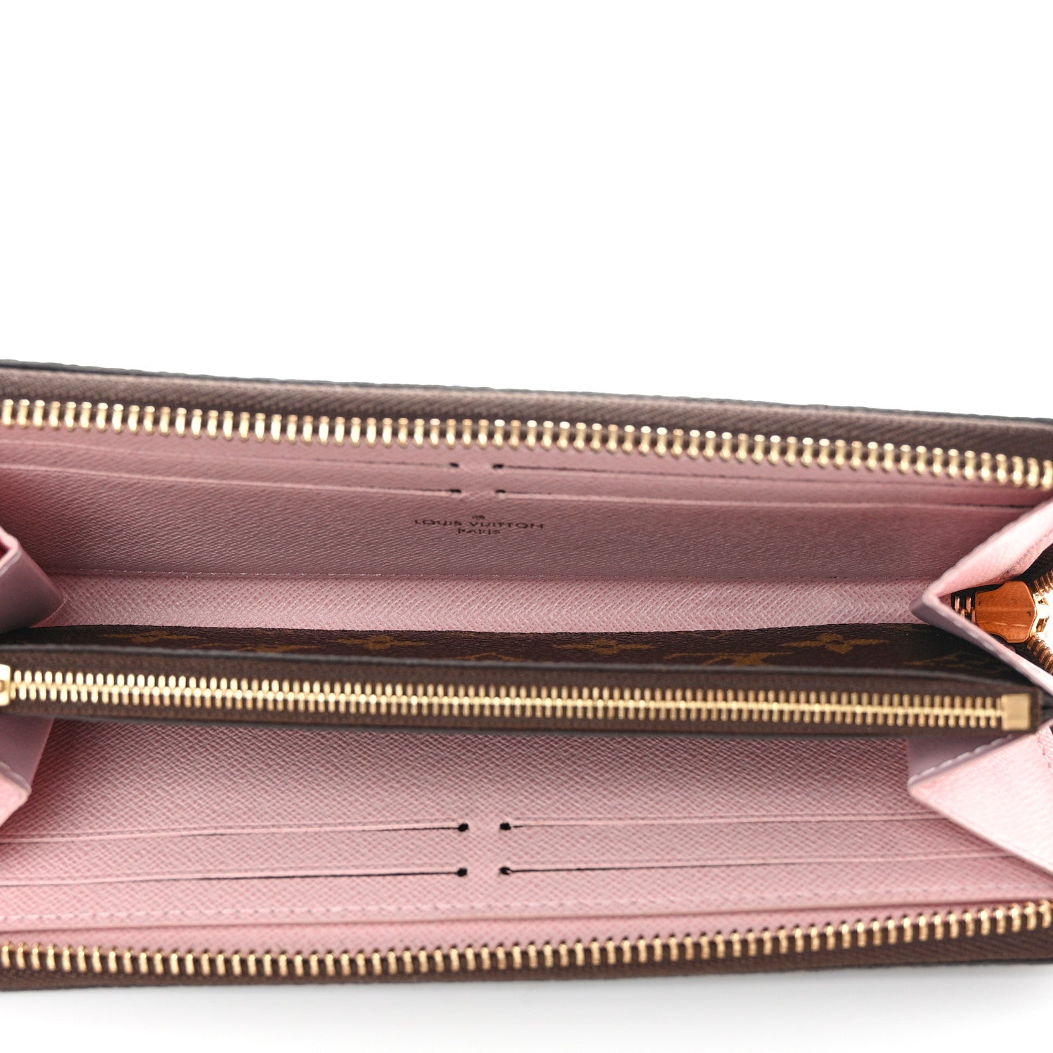 Louis Vuitton Monogram Clemence Wallet Rose Ballerine 5 of 8
