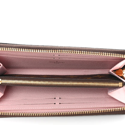 Louis Vuitton Monogram Clemence Wallet Rose Ballerine 5 of 8