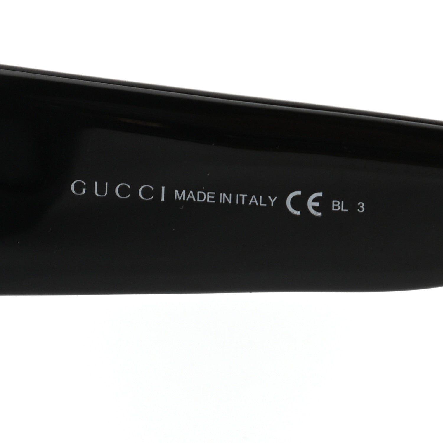 Gucci Acetate Square Frame Sunglasses GG3814S Black 6 of 7