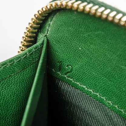 Prada Vitello Shine Zip Around Wallet Edera 7 of 7