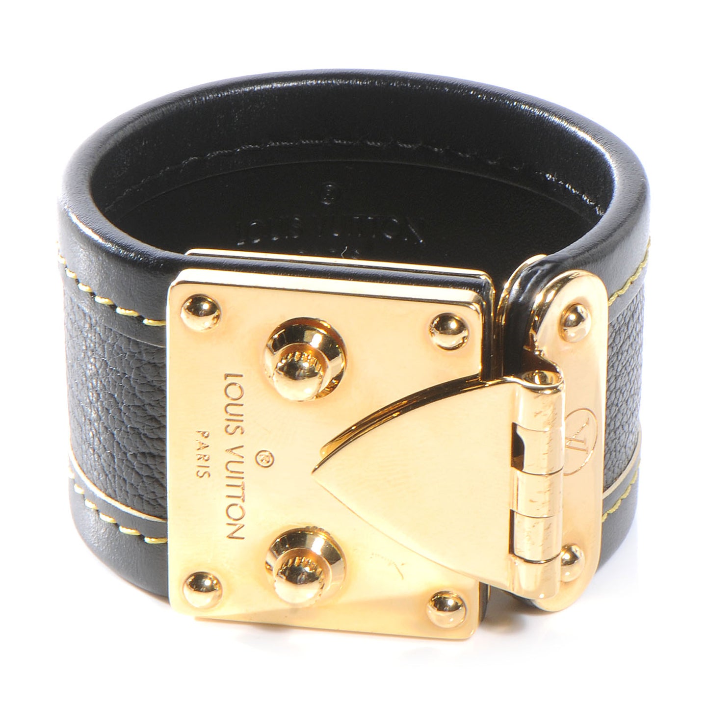 Suhali S Lock Bracelet Black