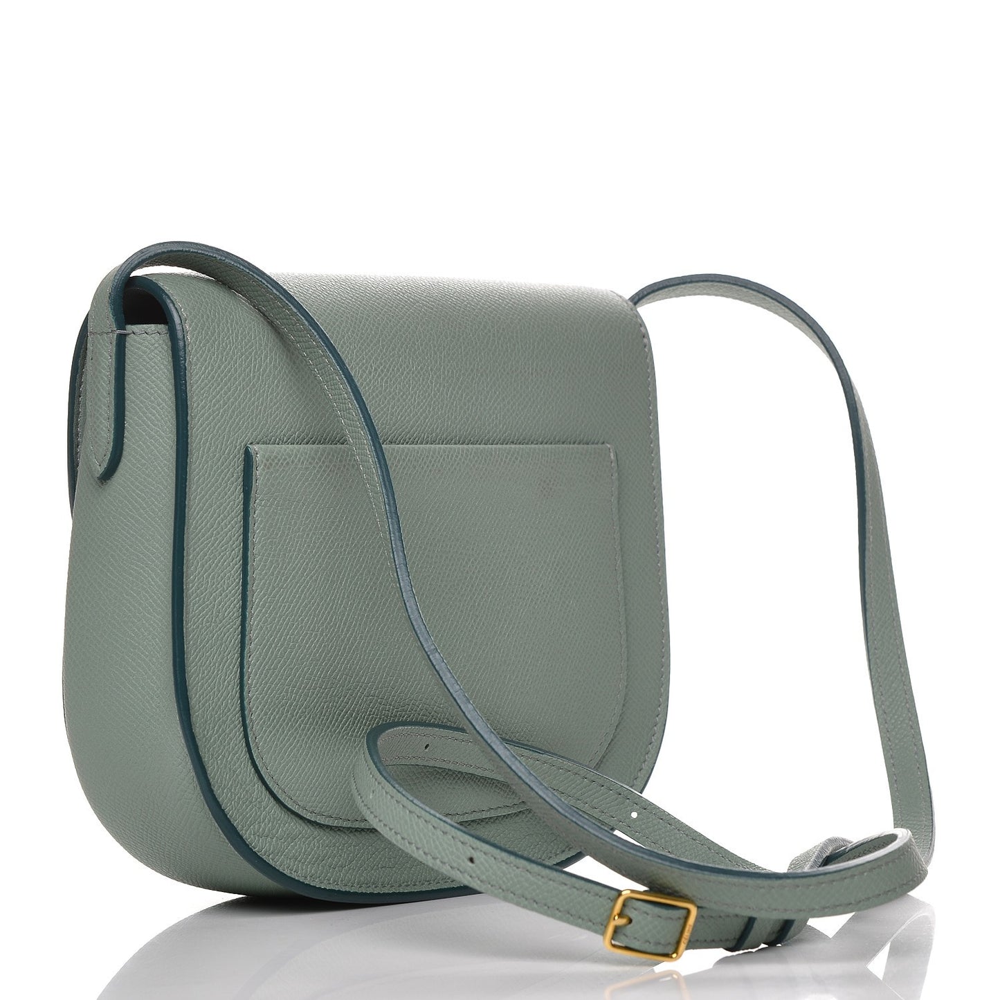 Baby Grained Calfskin Small Trotteur Jade