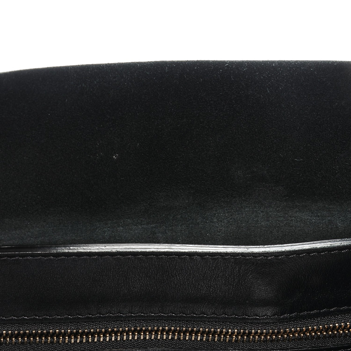 Lambskin Horizontal Cabas Bag Black