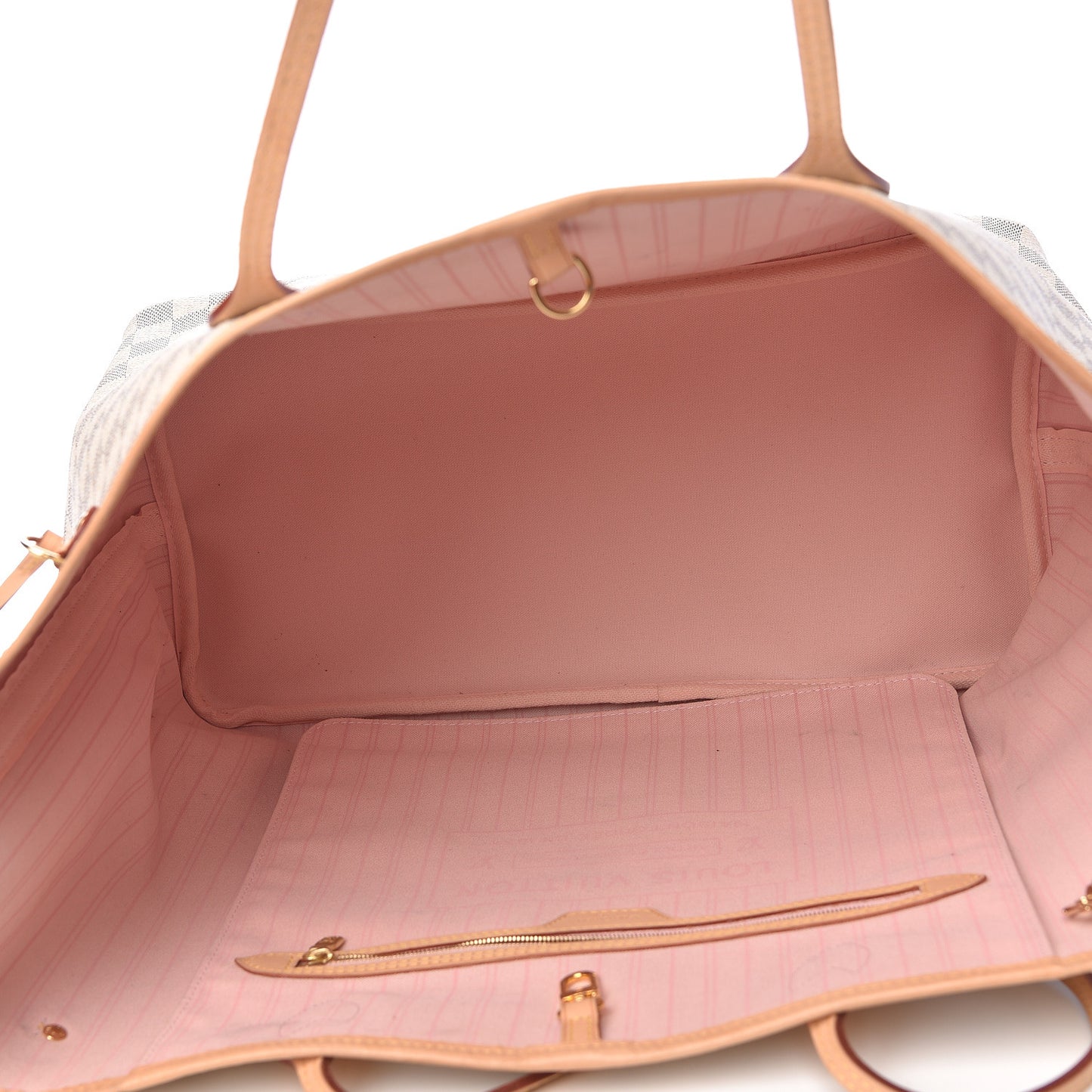 Damier Azur Neo Neverfull GM Rose Ballerine
