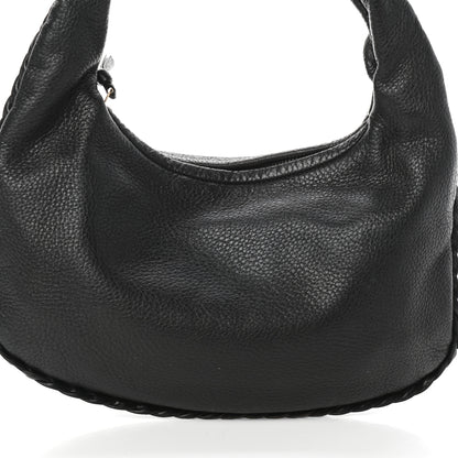 Bottega Veneta Cervo Braided Mini Veneta Hobo Black 7 of 9