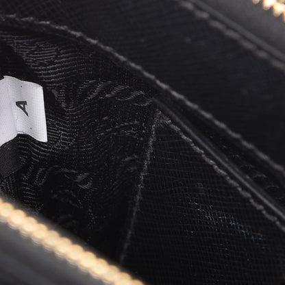 Prada Saffiano Lux Mini Galleria Double Zip Tote Black 11 of 11