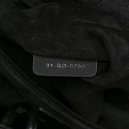 Christian Dior Ultra Matte Calfskin Cannage Large Lady Dior Black 7 of 14