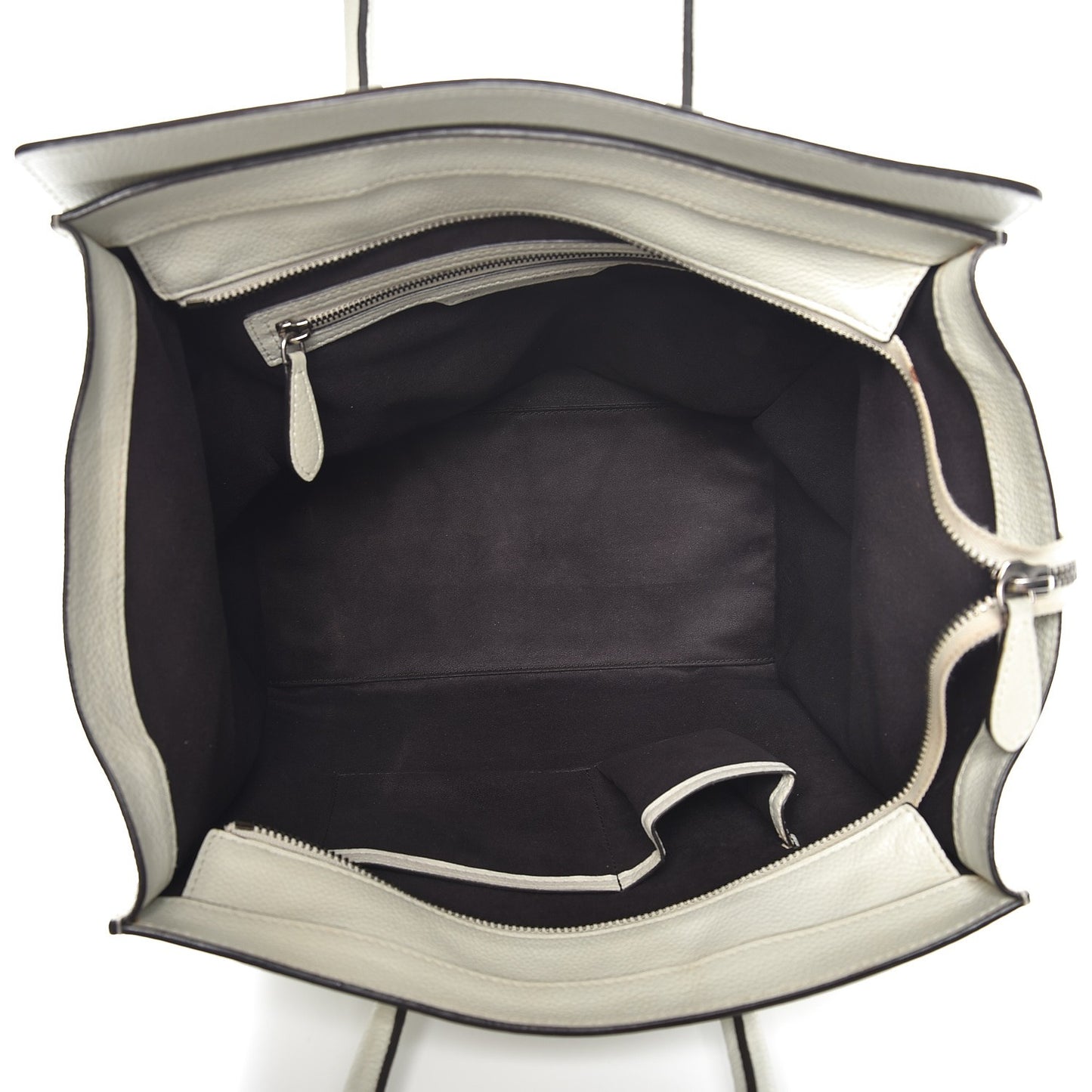 Drummed Calfskin Mini Luggage Lune