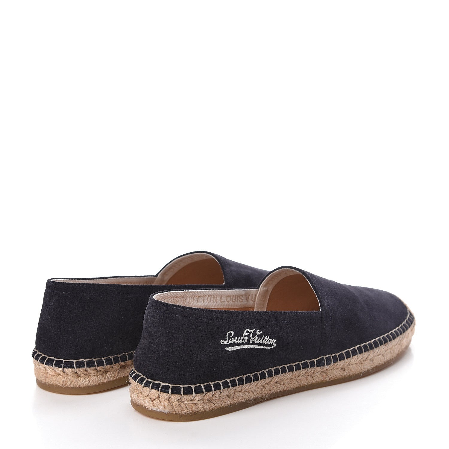 Louis Vuitton Suede Bidart Espadrilles 9.5 Marine 3 of 7