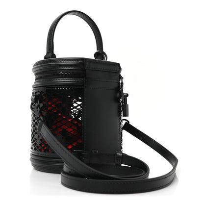 Louis Vuitton Patent Calfskin Laced Monogram Cannes Black 3 of 9