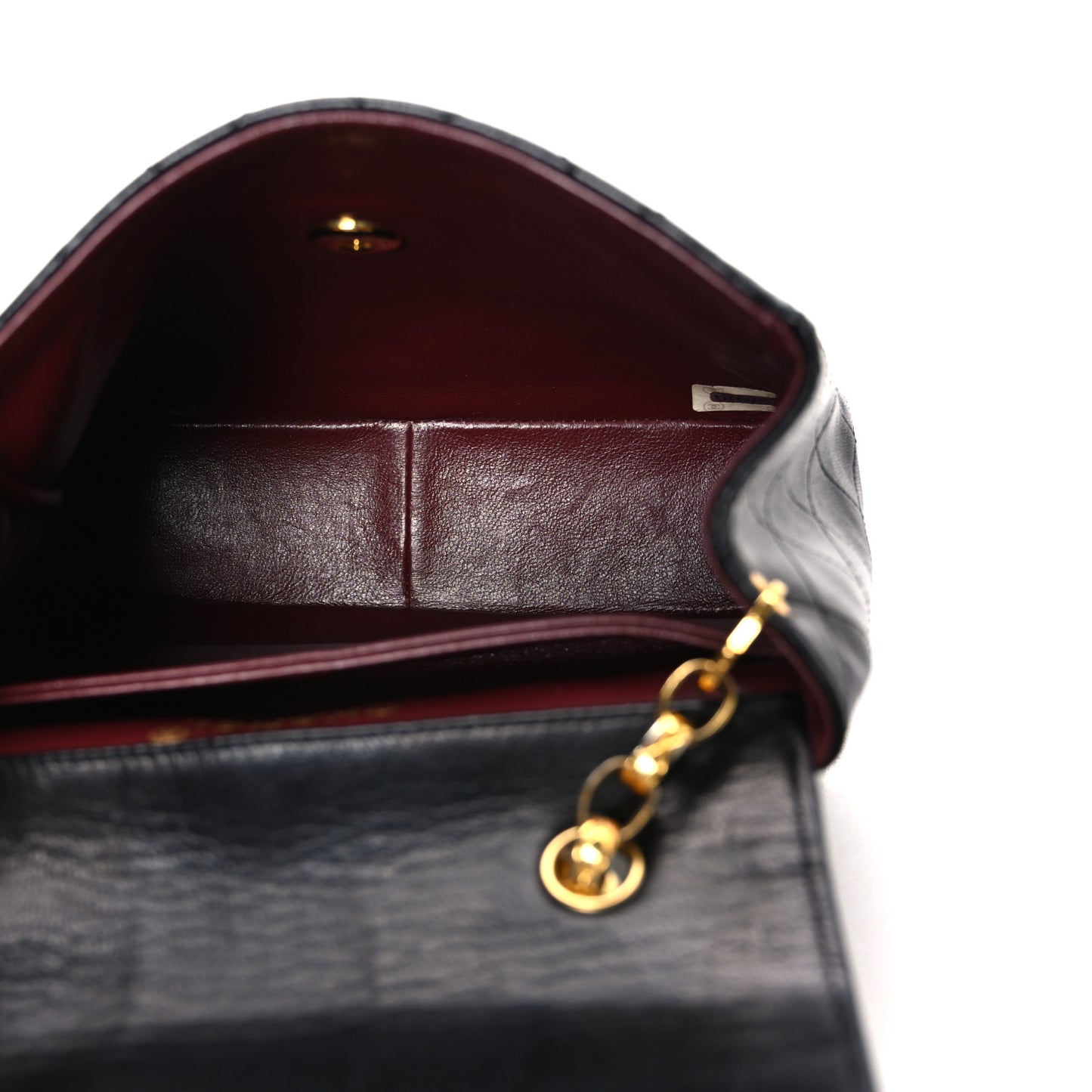 Lambskin Quilted Small Shoulder Bag Black