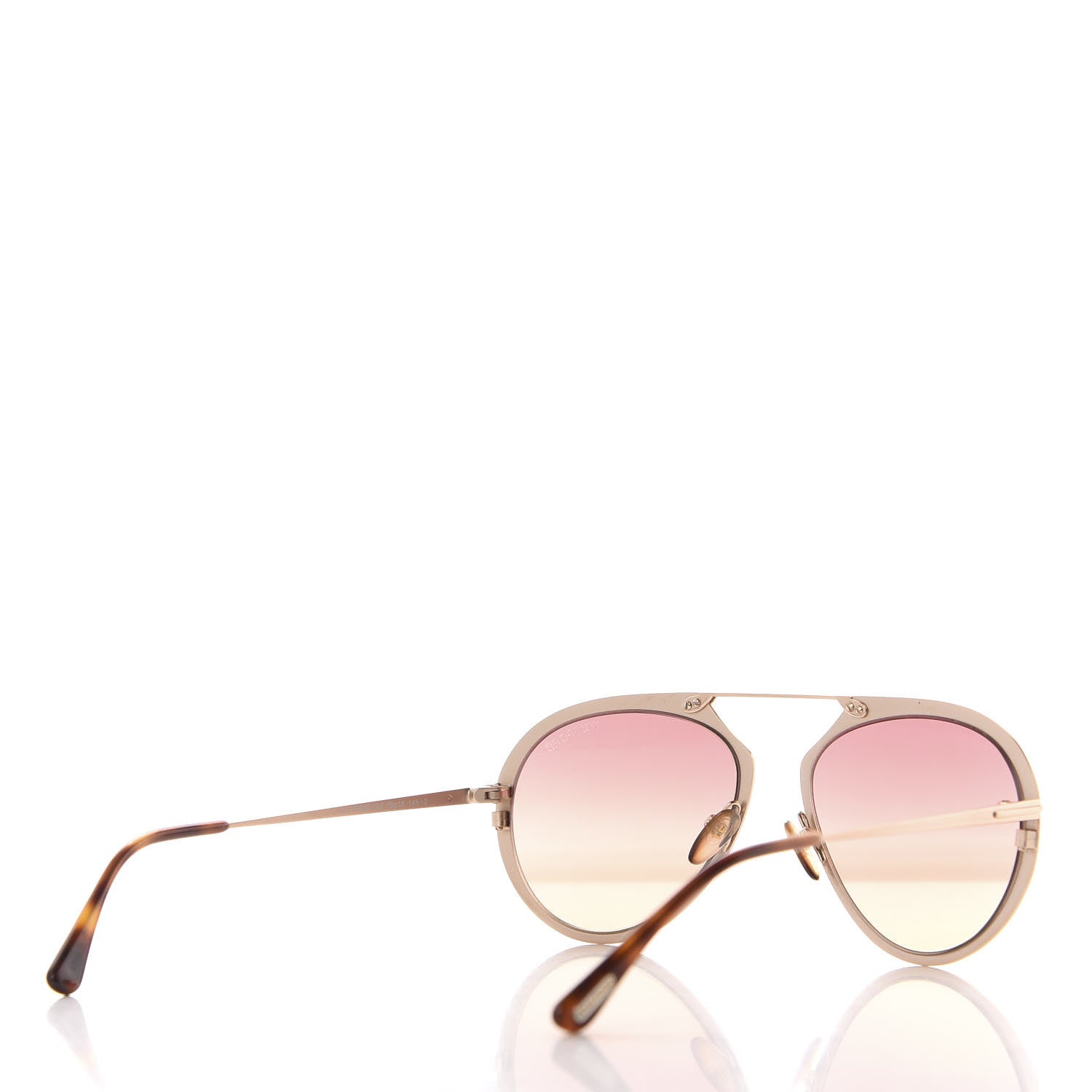 Tom Ford Dashel Sunglasses TF508 Rose Gold 4 of 8