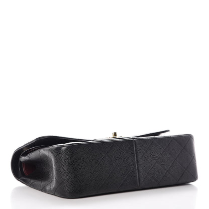 Chanel Caviar Quilted Jumbo Double Flap Black 4 of 9