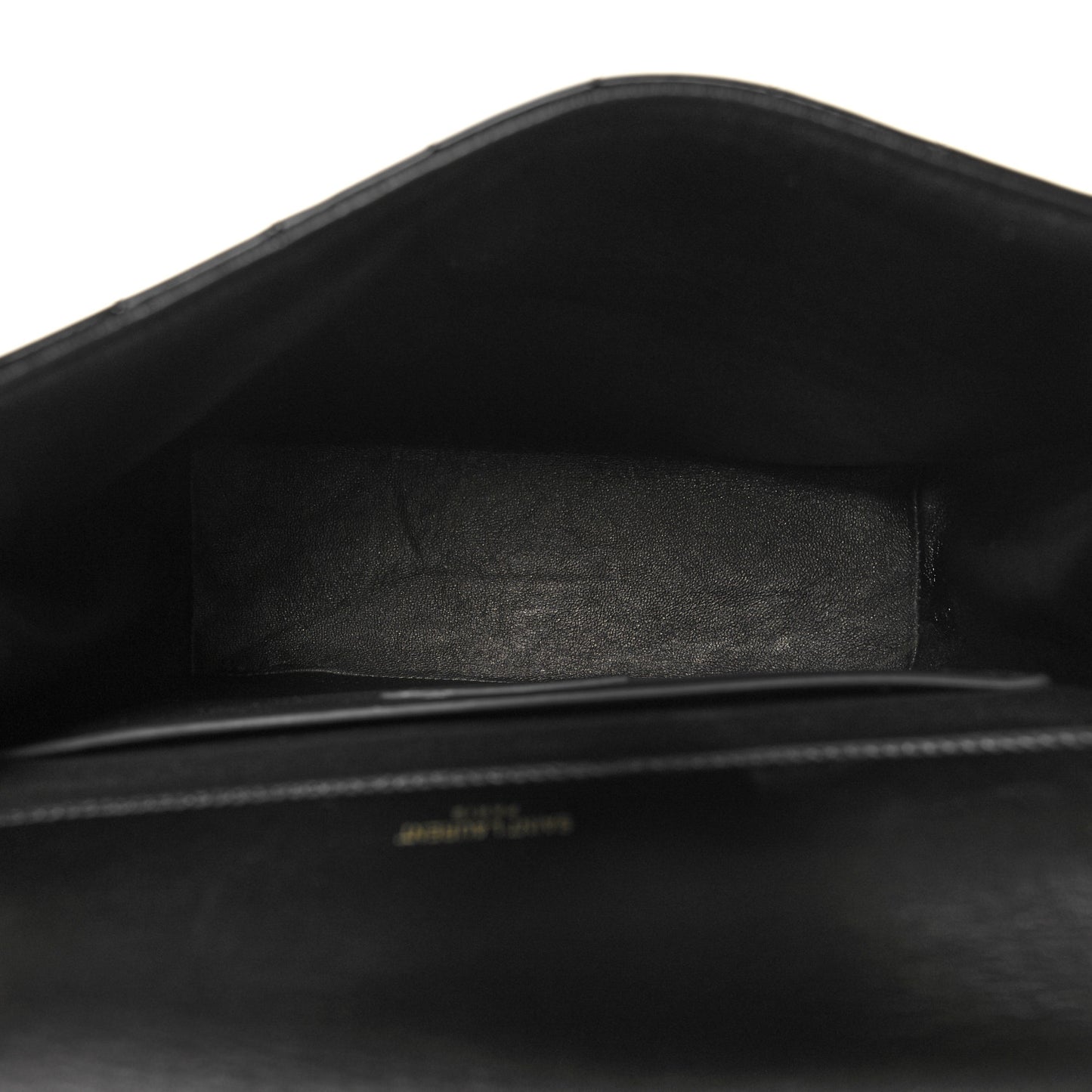 Patent Matelasse Monogram Large Vicky Chain Bag Black