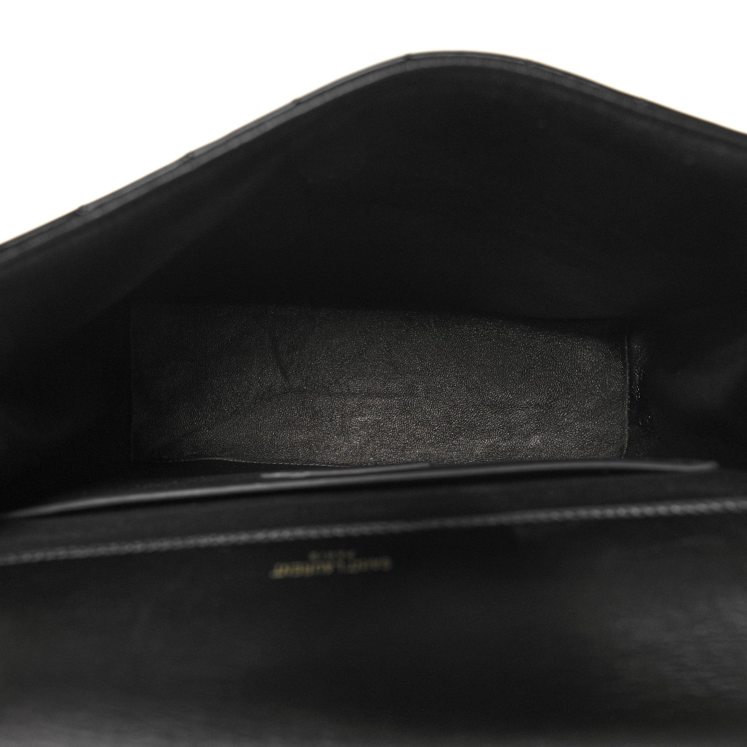 Saint Laurent Patent Matelasse Monogram Large Vicky Chain Bag Black 5 of 11