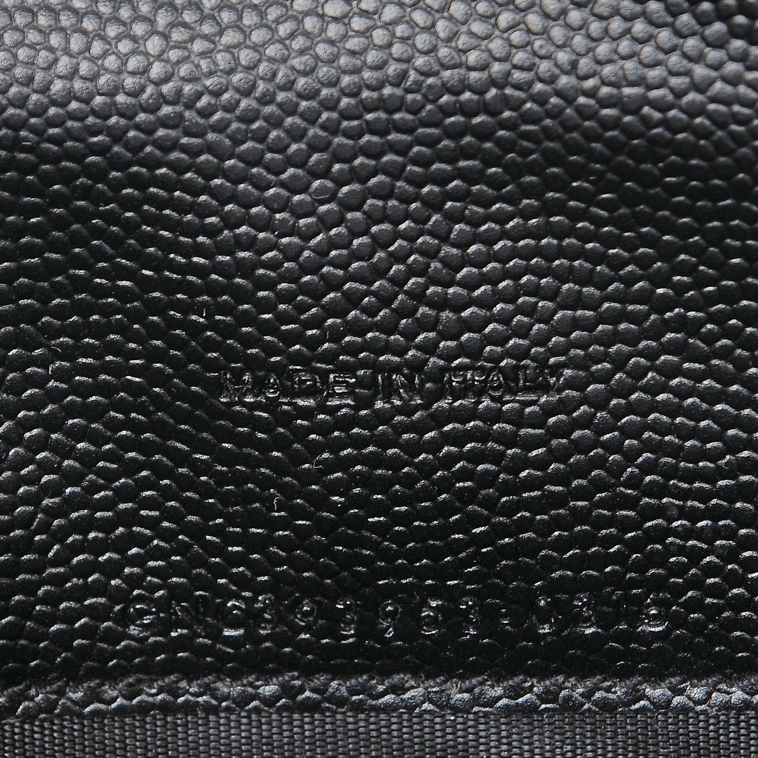 Saint Laurent Grain De Poudre Matelasse Chevron Monogram Envelope Chain Wallet Black 7 of 8