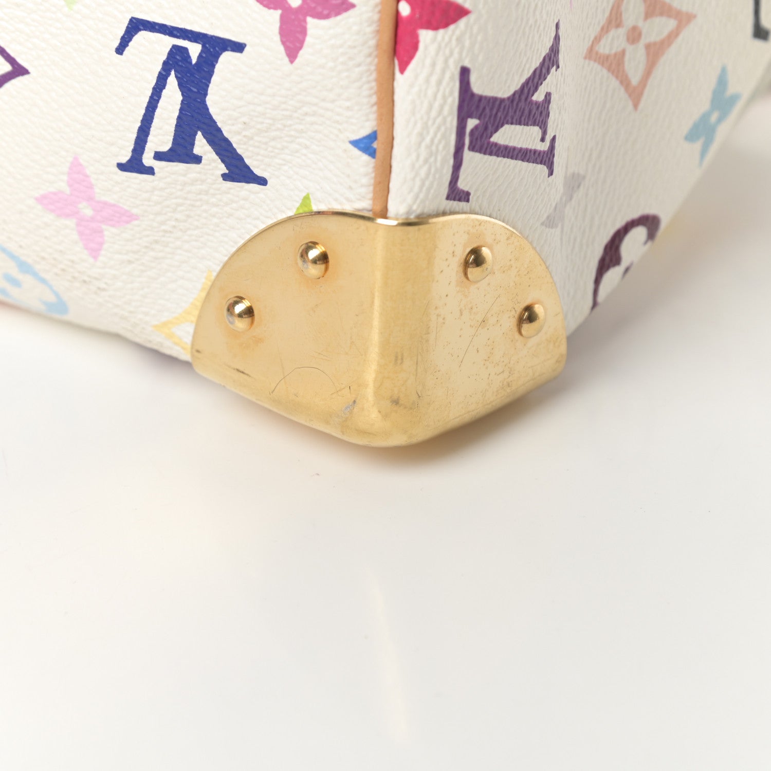 Louis Vuitton Monogram Multicolor Speedy 30 White 12 of 15