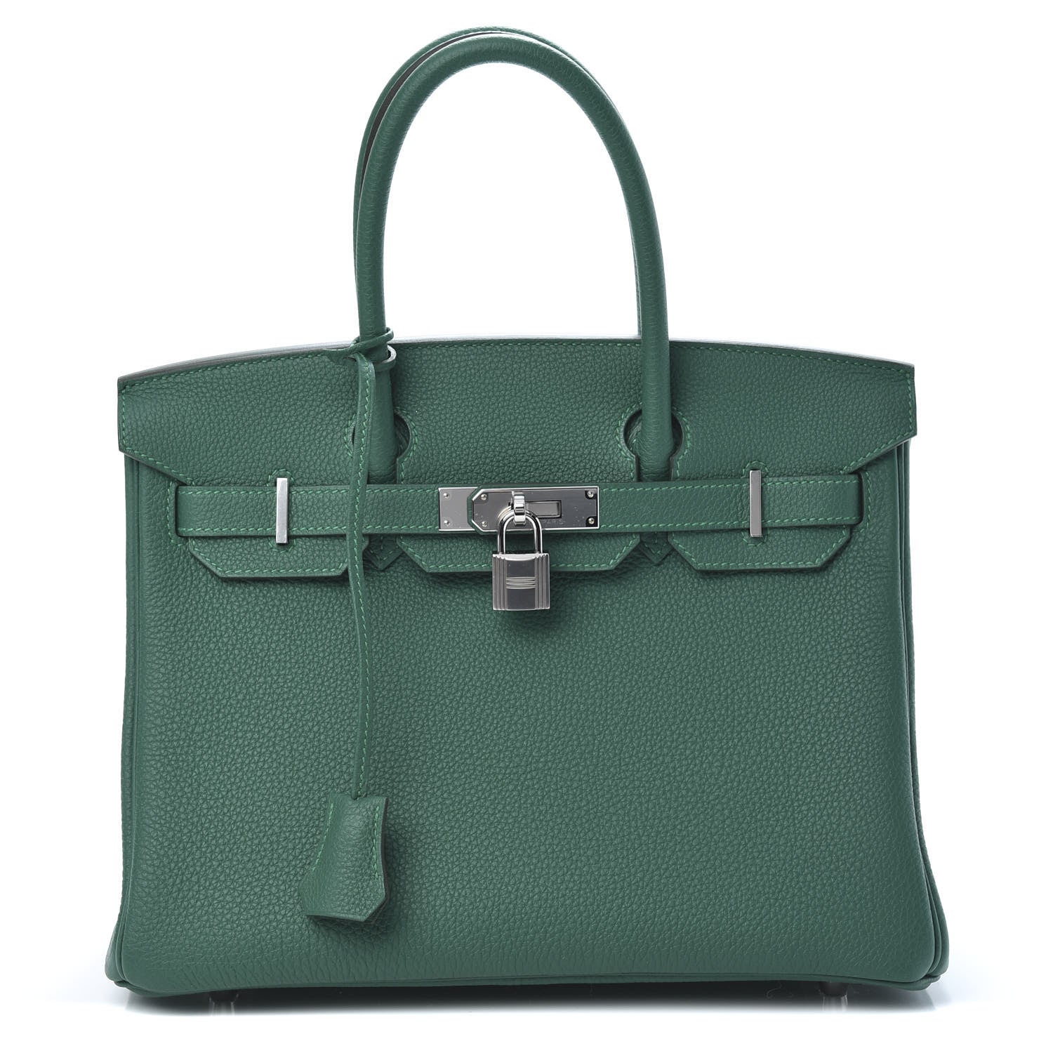 Hermes Togo Birkin 30 Malachite 1 of 11