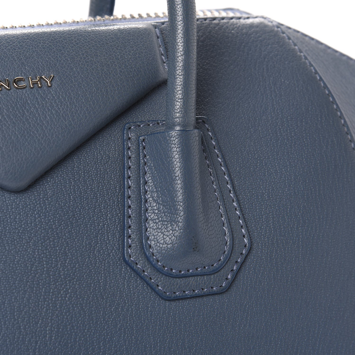 Givenchy Sugar Goatskin Medium Antigona Mineral Blue 14 of 20