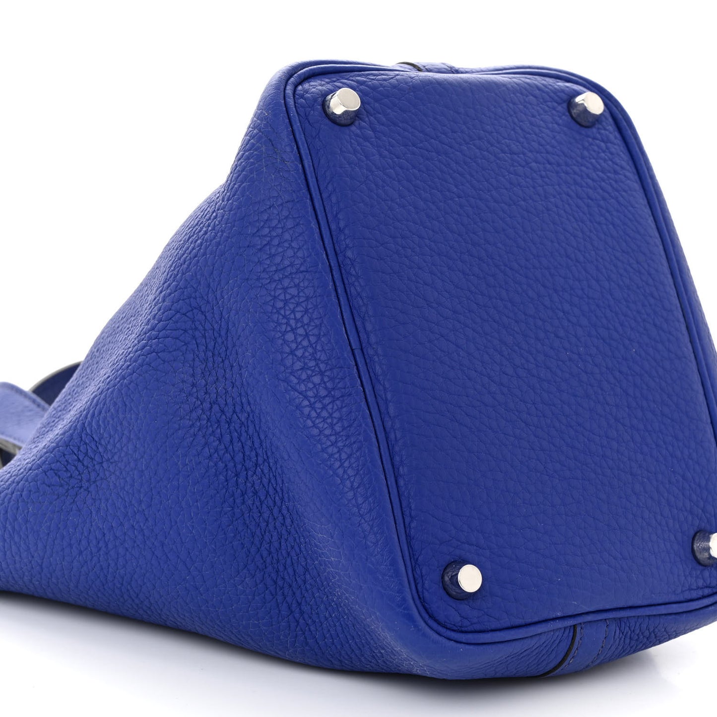 Taurillon Clemence Picotin Lock 18 PM Bleu Electrique